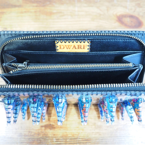 1点在庫アリ】リバティ トゲトゲラセンビィ・コットン財布 長財布