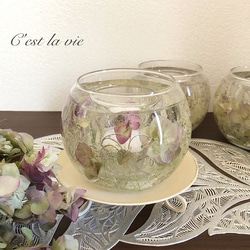 オレガノケントビューティーのジェルキャンドルホルダー 4枚目の画像