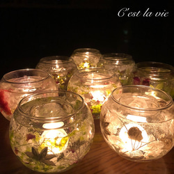 オレガノケントビューティーのジェルキャンドルホルダー 5枚目の画像