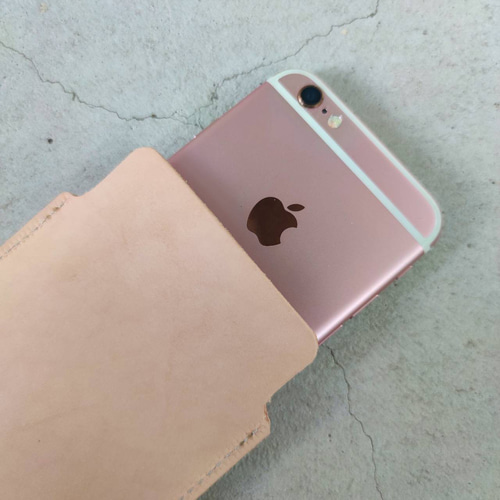 本革レザー ヌメ革 生成りナチュラル スマホケース iPhone Android 本革レザー ヌメ革 生成りナチュラル スマホケース iPhone Android