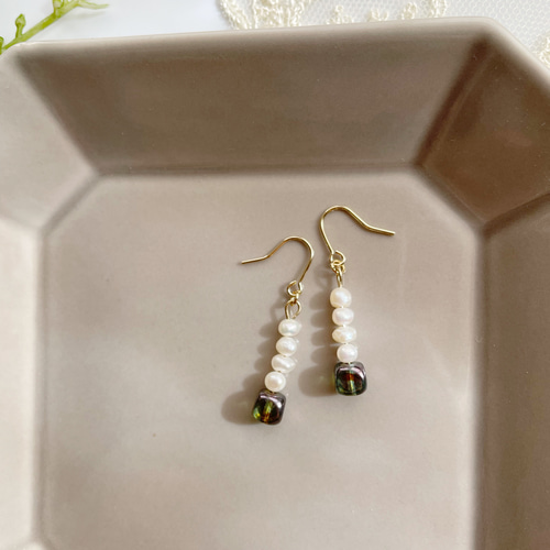 淡水パール スティック ピアス ピアス（その他） ruban 通販 14870512  