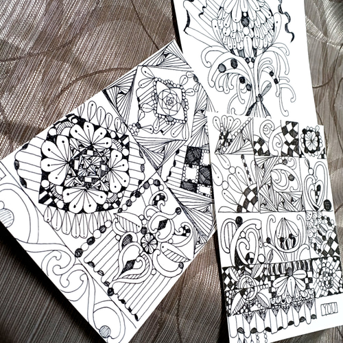 ペン画手描きポストカード3枚セット その他アート 晴レ 通販