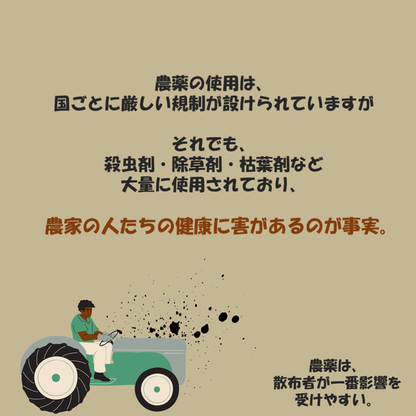 コットンのもたらす健康被害について 