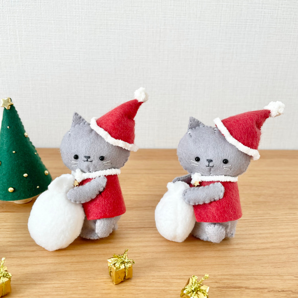 【特集掲載】ねこサンタさんとほのぼの過ごすクリスマス （ねこサンタさんのみ） 5枚目の画像