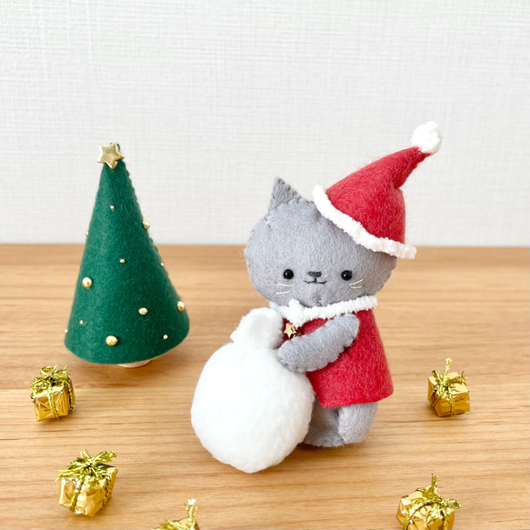 【特集掲載】ねこサンタさんとほのぼの過ごすクリスマス （ねこサンタさんのみ） 4枚目の画像