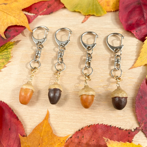 2way】どんぐりキーホルダー/マスクチャーム マスクアクセサリー 日な