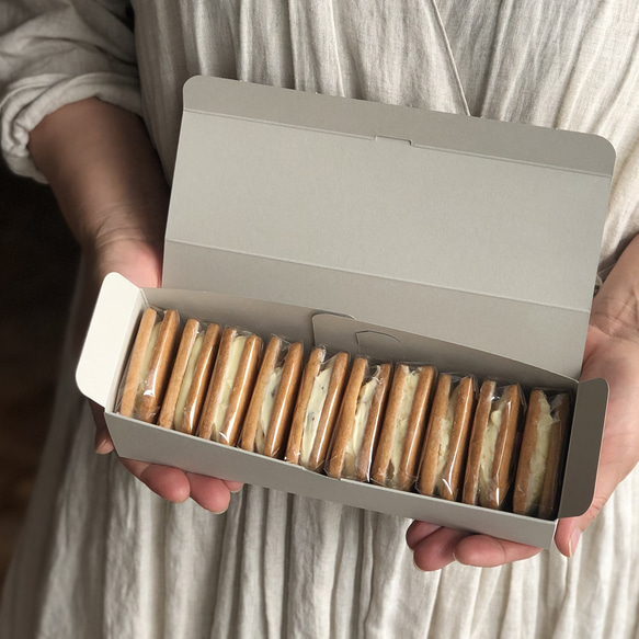 【注意事項をご一読の上ご購入ください】再販×5！バターサンドクッキー3種類10個入りセット♡ 2枚目の画像