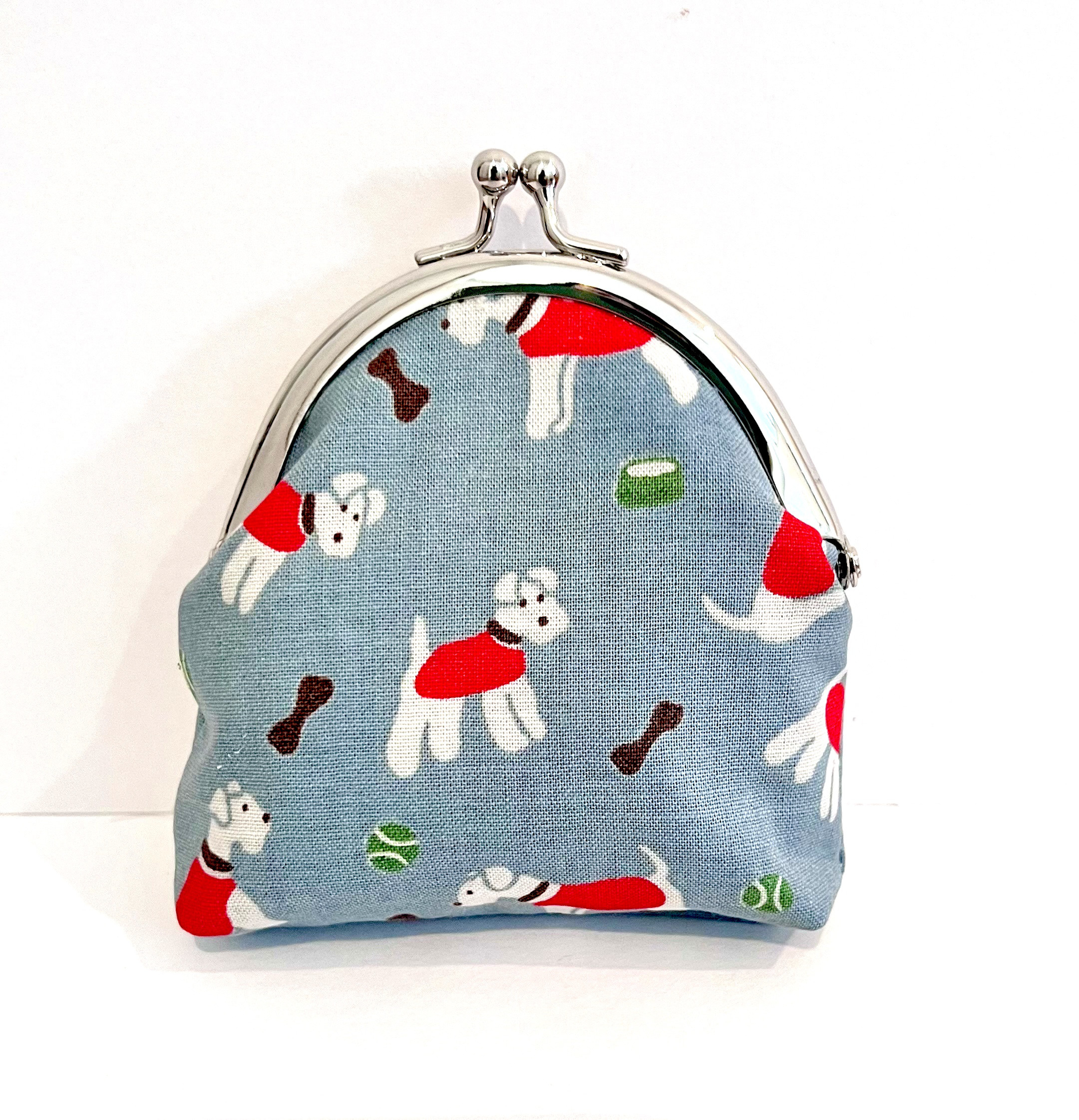 キャスキッドソン スタンリー柄 がま口財布 がま口 手芸作家 cantabile  