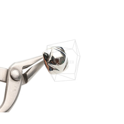 ERG-2212-R【2件】方形耳環，方形耳釘/15mm X 15mm 第4張的照片