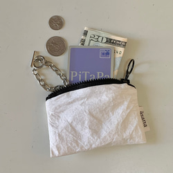 [B-grade] 防水素材のコイン・カードポーチ / パスケース 3枚目の画像