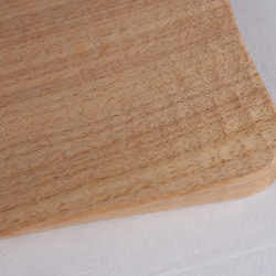 木彫りの寿司皿　お皿/木製/天然オイル 4枚目の画像