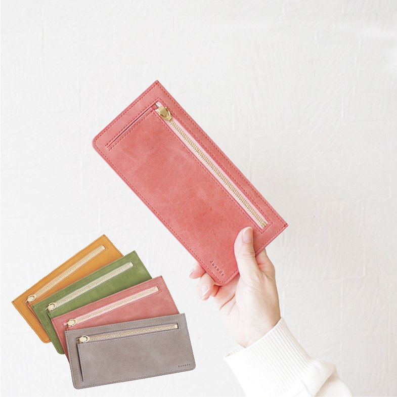 スモーキーカラー　極薄長財布　01310