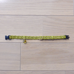 猫の首輪　トリミングブレード　カンヌキ　ピスタチオ② 2枚目の画像