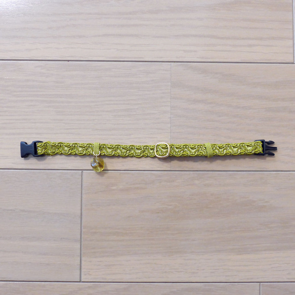 猫の首輪　トリミングブレード　カンヌキ　ピスタチオ② 2枚目の画像