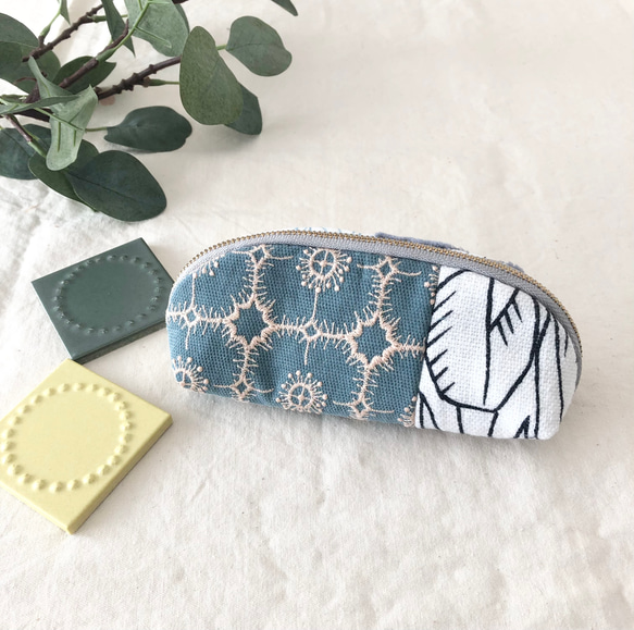 ミナペルホネン パッチワーク メガネケース メガネケース みろん 通販