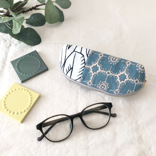 ミナペルホネン パッチワーク メガネケース メガネケース みろん 通販