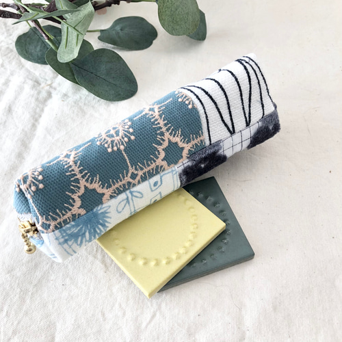 ミナペルホネン パッチワーク メガネケース メガネケース みろん 通販