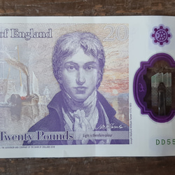 イギリス旧紙幣　英国￡20ポンド 宜しくお願いします 2枚目の画像