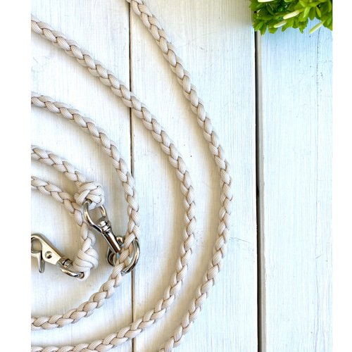 受注制作 パラコードカフェリード リード・首輪 M IYA 通販 14873247