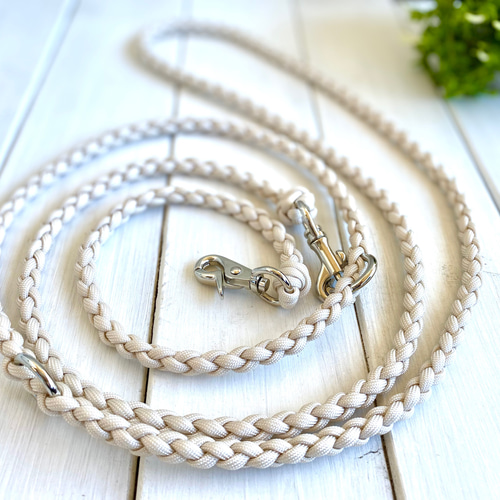 受注制作 パラコードカフェリード リード・首輪 M IYA 通販 14873247