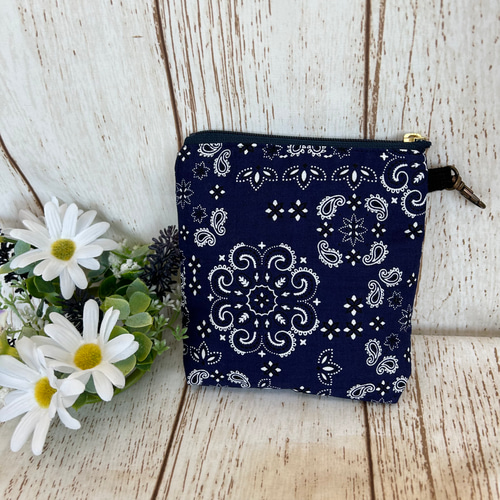 ナスカン付き iQOS ロングタバコも入る ポーチ ミニポーチ 移動