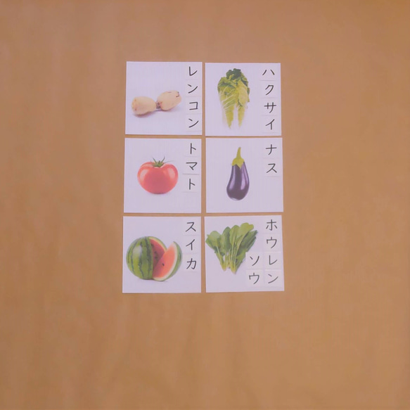 文字さがし＜ひらがな＆カタカナ・Aセット＞★モンテッソーリ教育の言語教育 2枚目の画像