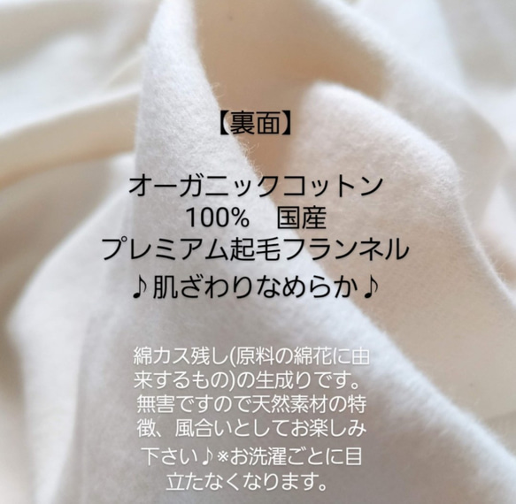 犬服 オーダー ◆ わんちゃんに優しい “おうちベスト” ◆  無地カラー 綿スラブ✕起毛フランネル 3枚目の画像