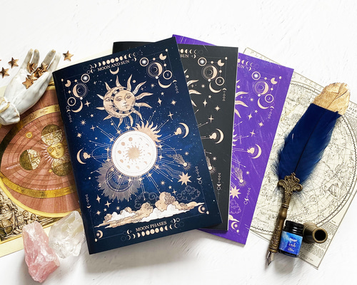 MOON コラージュノート 55003_GRAPHIC_L_MOON_UPRIGHT_F