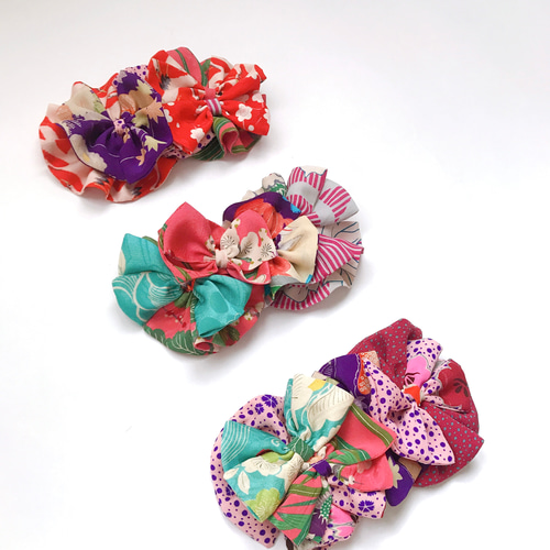 七五三髪飾り | ヘッドドレス | リボン | 桃の節句・イベント