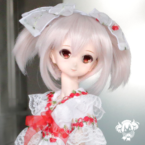 ミニドルフィードリームMDD（S胸）サイズ お花刺しゅうドレスセット 