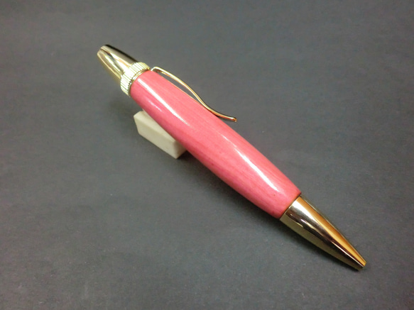 ピンクアイボリー・チヂミ　パトリオットボールペン 5枚目の画像