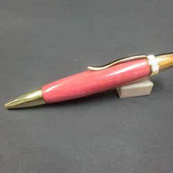 ピンクアイボリー・チヂミ　パトリオットボールペン 2枚目の画像