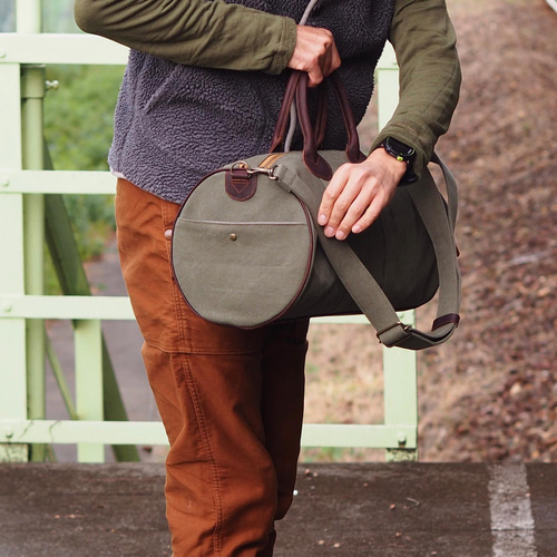 OJI BOSTON ボストンバッグ 63CANVAS 通販 14874899｜Creema(クリーマ)