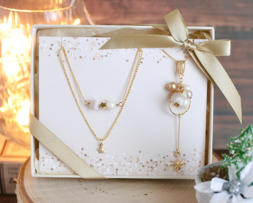 【ご予約商品】ネックレス一点、クリスマスセット a920c60855457481926126a0fc9aa6