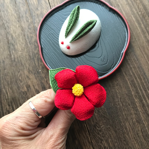 雪うさぎ」お正月飾り 冬の風物詩 送料無料 受注販売です その他