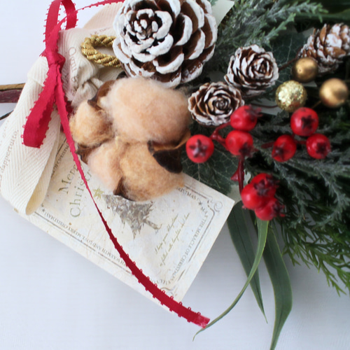 ✮【再販・ラスト1点】クリスマスベルスワッグ࿄ཽ·˖*(ゴールドベル