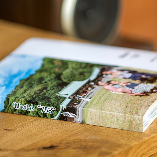 ミニフォトブック作ります 写真集 初宮参り 七五三 お食い初め 入園式