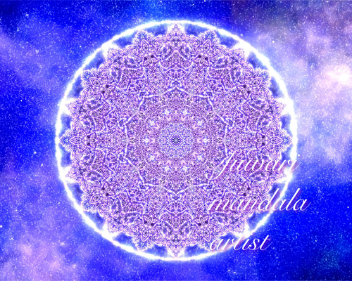 スターシードヒーリング〜解放・開花】愛と光❋高波動曼荼羅アート/魂