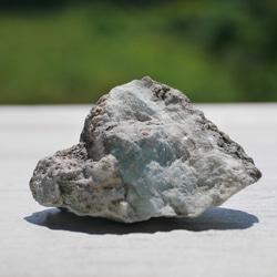 天然石ラリマー約17g約41mm(ドミニカ共和国産)母岩付き原石ラフロック鉱物鉱石[lar-221027-02] 14枚目の画像