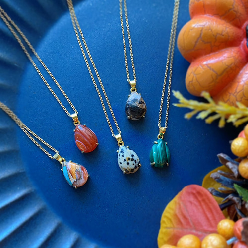 魔女のぷっくり宝石ネックレス5種 -Witch's collection- ネックレス