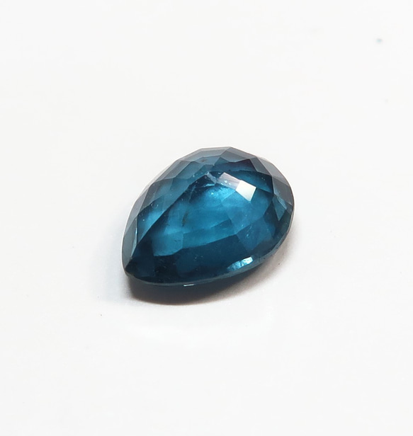 【SALE】インディゴブルーカイヤナイト (カット石)　-1689- 4枚目の画像
