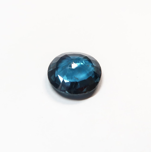 【SALE】インディゴブルーカイヤナイト (カット石)　-1691- 3枚目の画像