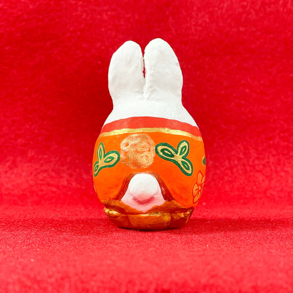 生肖達摩、招財兔、短耳 | 藝術、達摩、生肖配件、幸運符 第8張的照片
