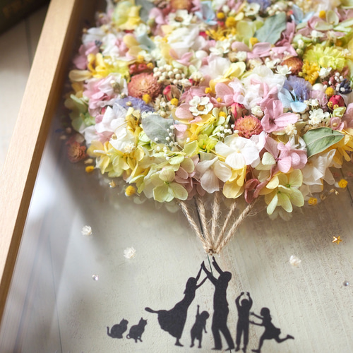 ご家族のお名前入り◎新築祝い/結婚祝い/マイホームの玄関》幸せ