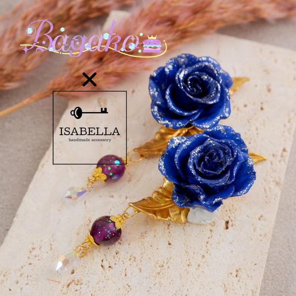 VTuberばがこ×ISABELLAコラボイヤリング＆ピアス ピアス（スタッド・一