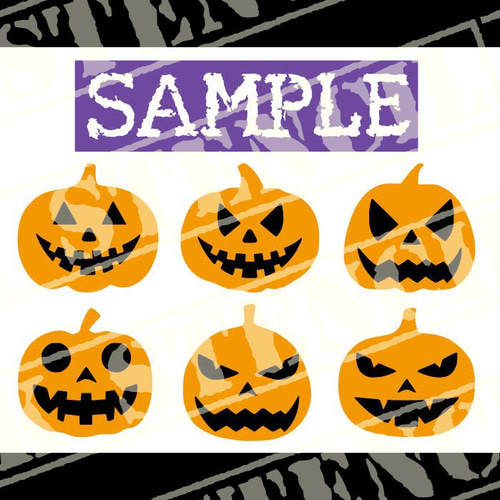 ステンシルシート 【H-1】 ハロウィン Halloween その他素材 ⚠プロフ