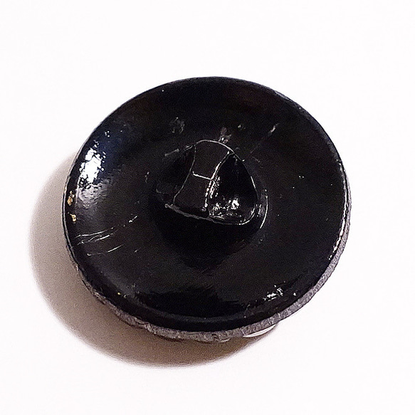 No.335 西ドイツ ヴィンテージ ガラスボタン 22mm 3枚目の画像
