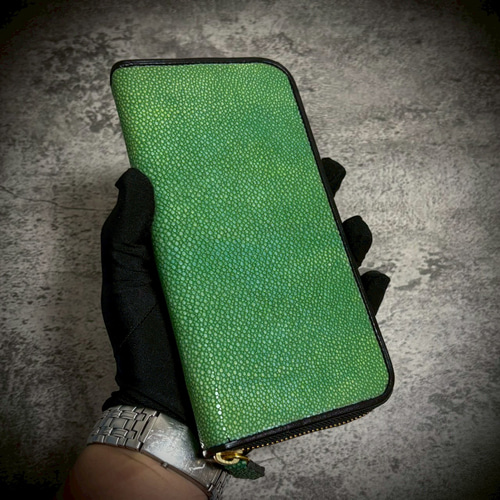 スティングレイ メンズ財布 ミニ財布 ガルーシャ 小銭入れ グリーン 緑 スティングレイ メンズ財布 ミニ財布 ガルーシャ 小銭入れ グリーン 緑