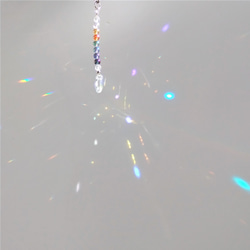 高品質　水晶オーラ系　カラフル　キラキラ　サンキャッチャー　車用　アジャスター付き　天然石 11枚目の画像