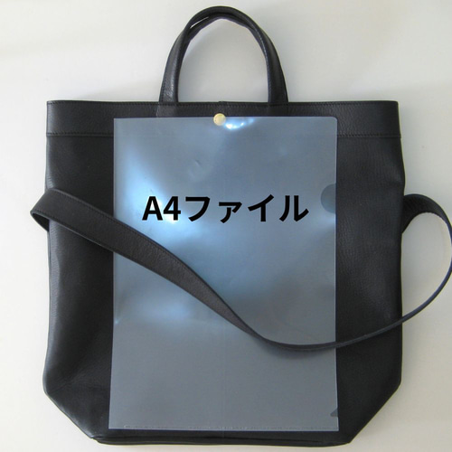 ポートレイト ブラック 本革製 2WAYショルダーバッグ ショルダーバッグ